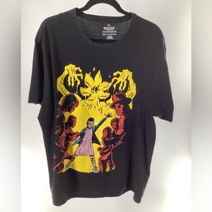 Loot Crate Stranger Things Eleven Mans Graphic T shirt Black Size XXL